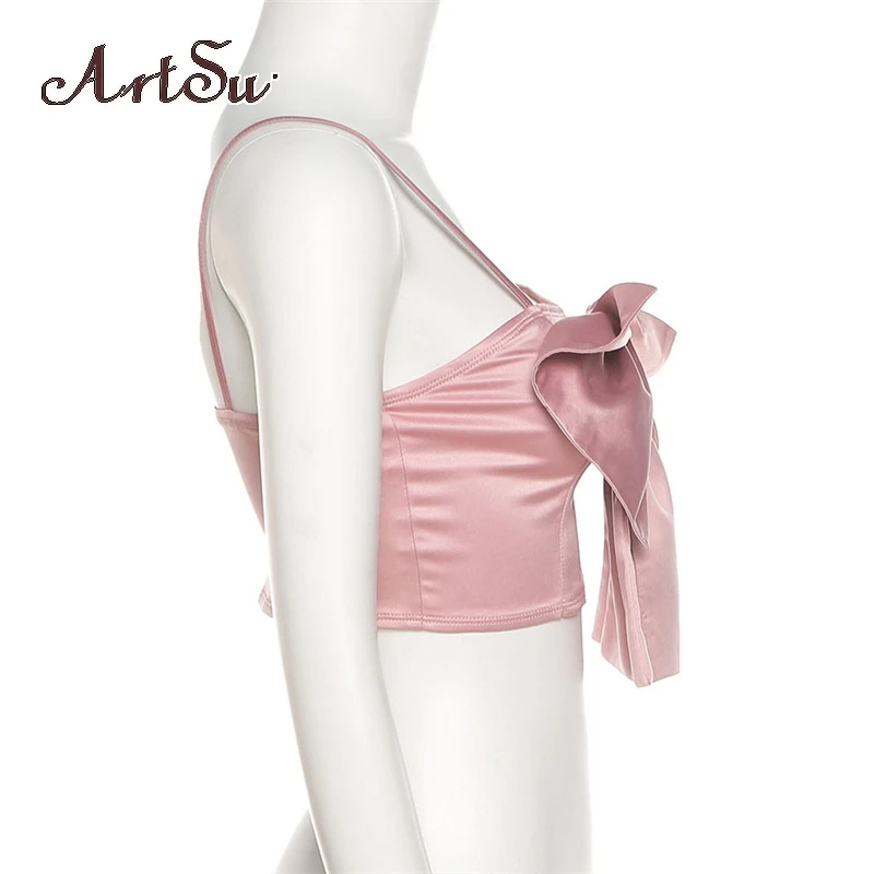 Artsu 2020 кроп-топики с цепочкой серые женские обтягивающие сексуальные летние