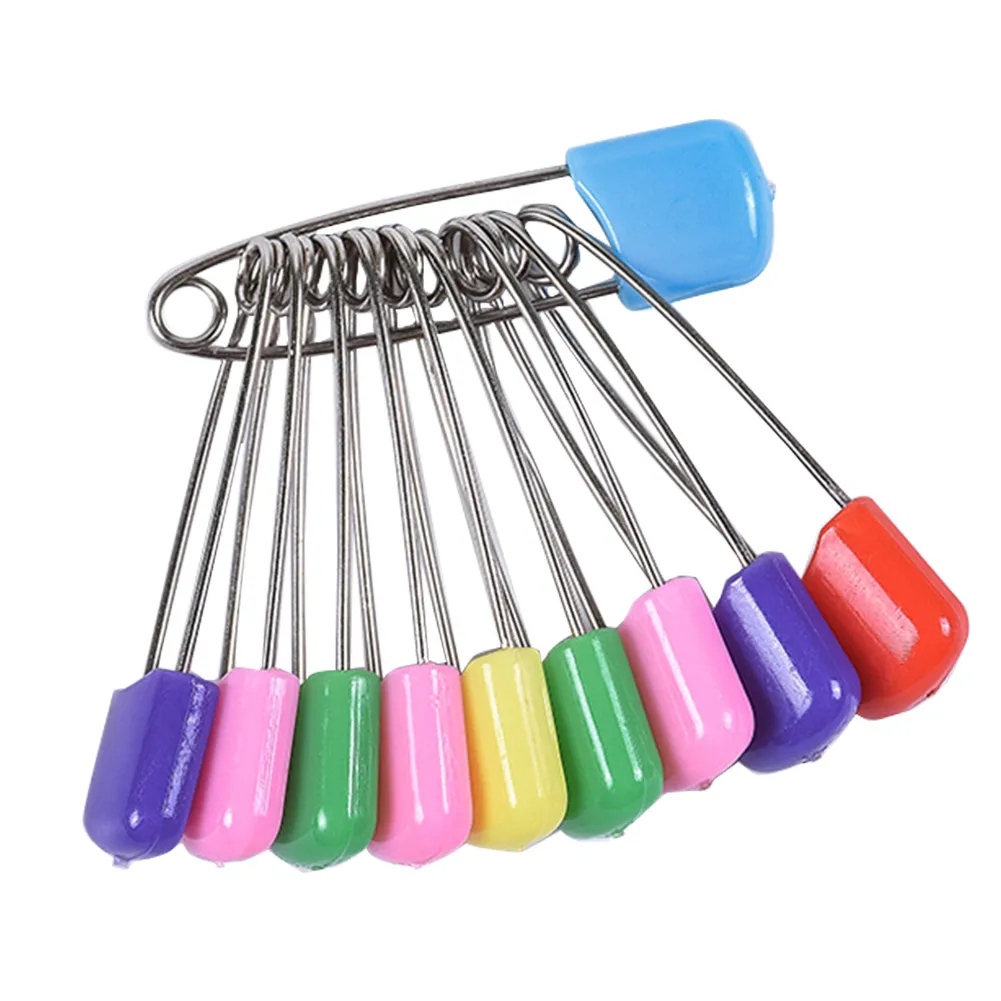 10 шт. разноцветные защитные булавки для детских подгузников | Дом и сад