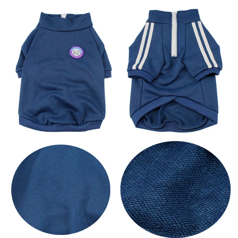 Хлопковые худи для домашних собак весенний спортивный костюм одежда мопса с