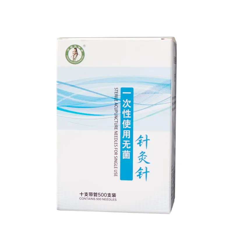 

500 Pcs Acupuncture Needle with Tube Free Shipping ALL Size Acupuncture Disposable Sterile Beauty Massage Needle