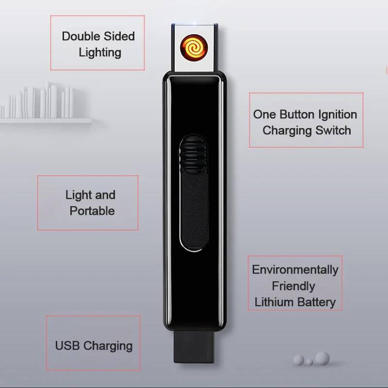 USB Перезаряжаемый Новый электрический сенсорный датчик охлаждающая легкая
