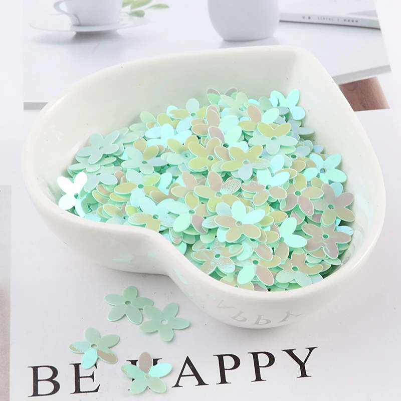 Блестки с пятью цветами 10 мм милое красочное шитье аксессуары для свадебных