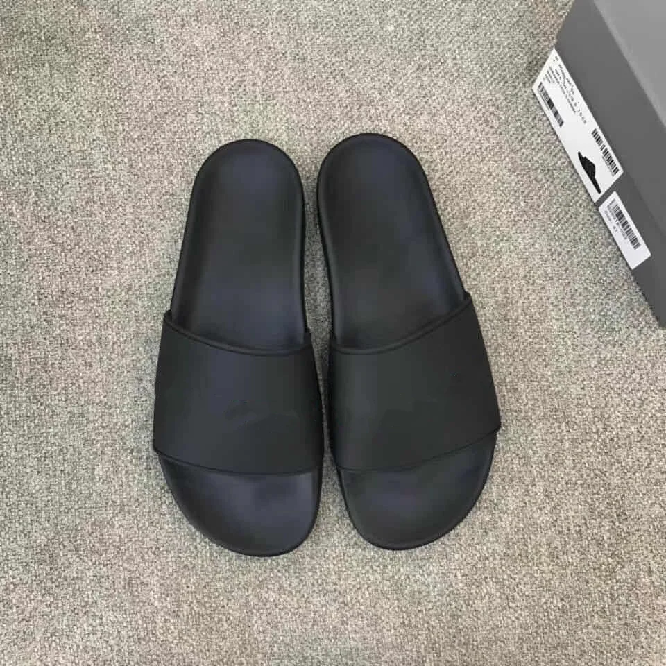

Mne Women Summer Slippers 2021 Flat Sandals High Quality B Designer Fashion Brand Shoes Ladies Balenciaca Slide FF Couple