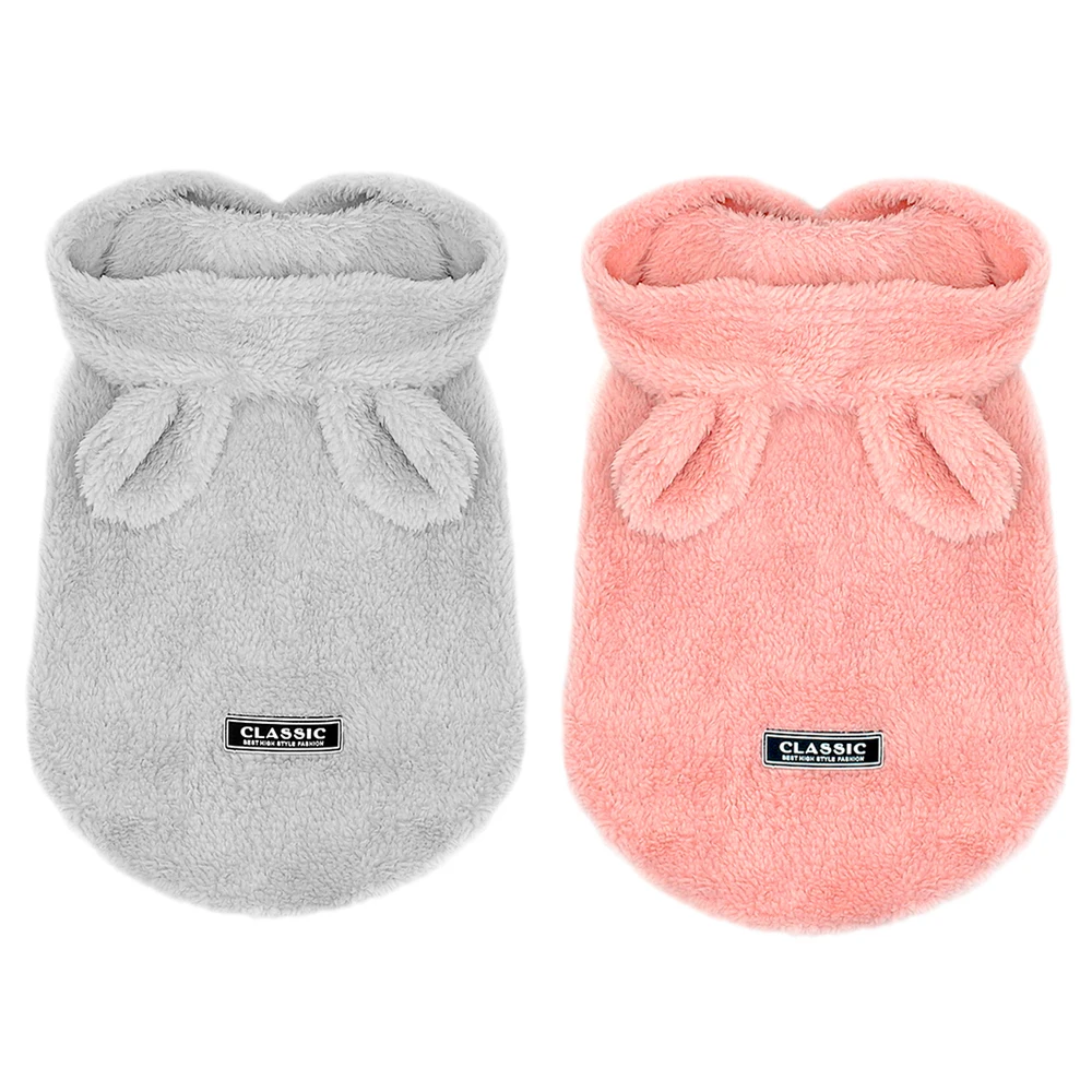 

Winter Warm Dog Clothes Fleece Pet Puppy Coat Jacket Hooded Cute Dog Clothing Costumes For Small Dogs Cats Chihuahua Pug Clothes