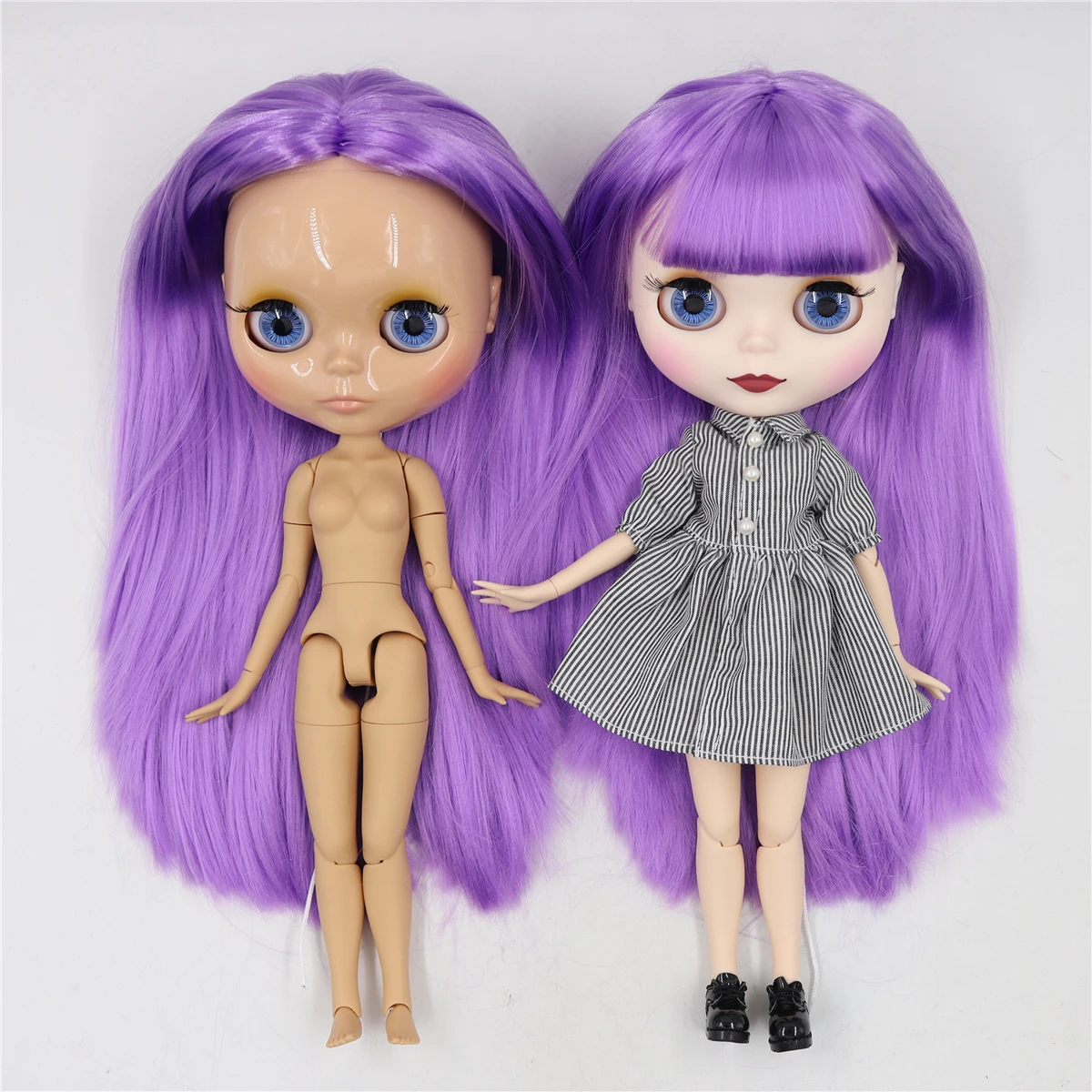Кукла блайз ICY DBS 30 см 1/6 шарнирная игрушка фиолетовые волосы специальное