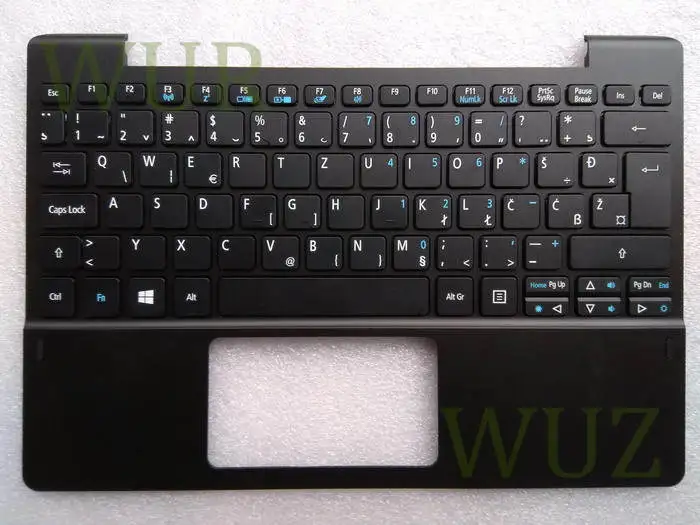 Новый верхний корпус ноутбука с клавиатурой WB для Acer Aspire Switch 10 SW3-013 POYCY DOCKING K/B (WB) MODILE WK1522 NKI10130477.