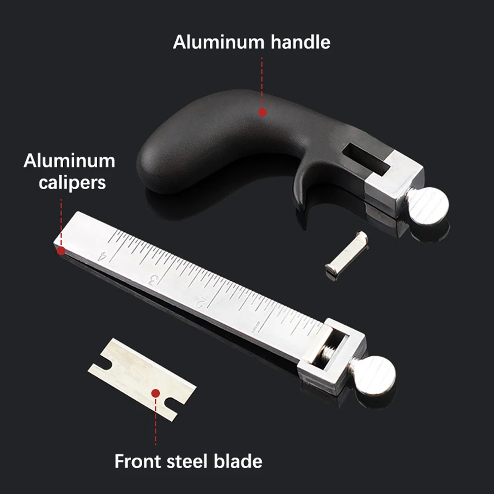 Professional Adjustable Leather Cut Gauge Straps Belt Cutter Portable Hand Cutting Tool Leathercraft Accessory | Дом и сад