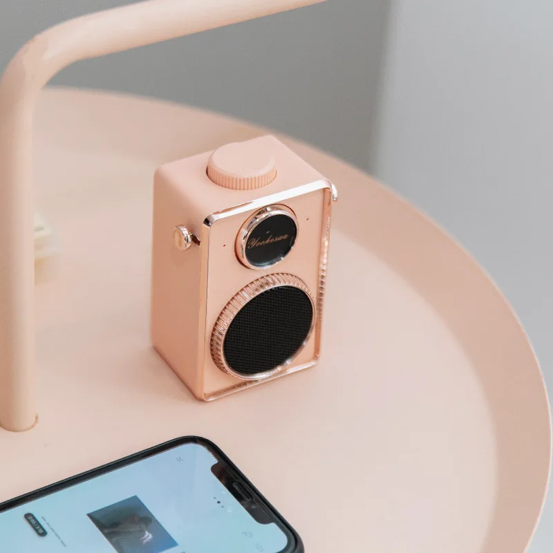 Динамик камеры винтажный Bluetooth динамик мини портативный милый креативный