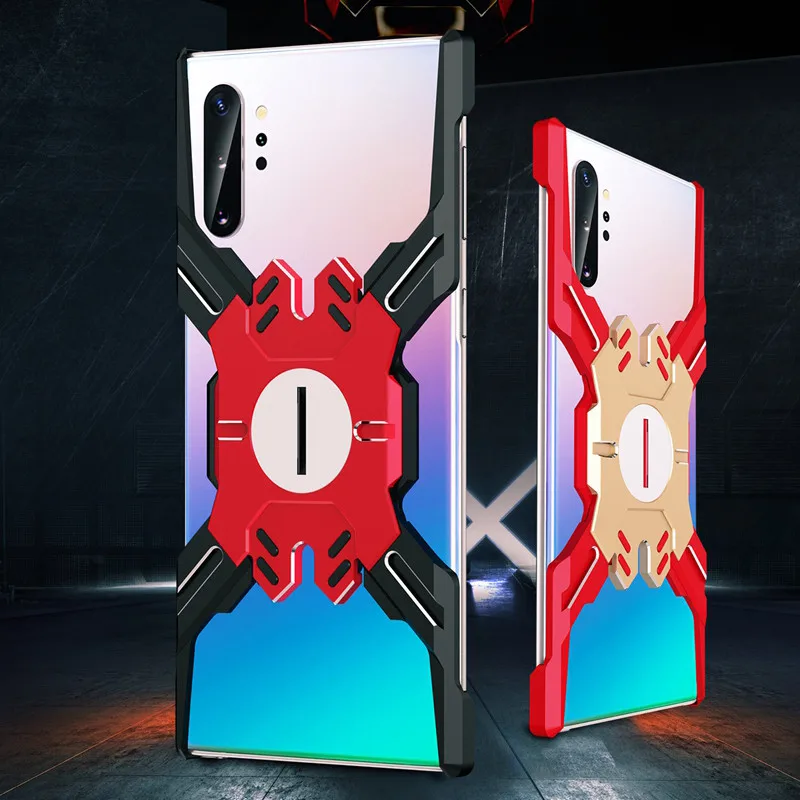 Металлический Чехол Note 10 для Samsung Galaxy Plus чехол Marvel Super Hero + алюминиевый