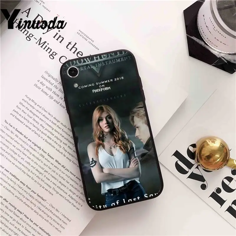 

Yinuoda shadowhunters poster Phone Case cover For iPhone X 8 7 6 6S Plus XS MAX 5 5S SE XR 11 12 Pro Promax coque