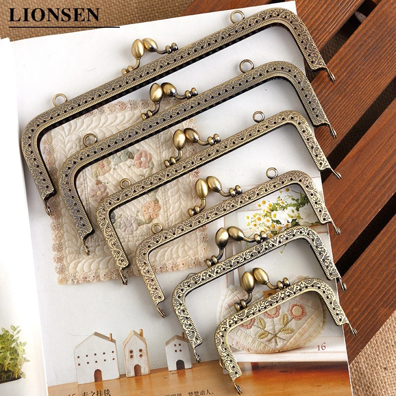 LIONSEN Сделай Сам антикварная бронза голова бутона цветка металлическая ручка