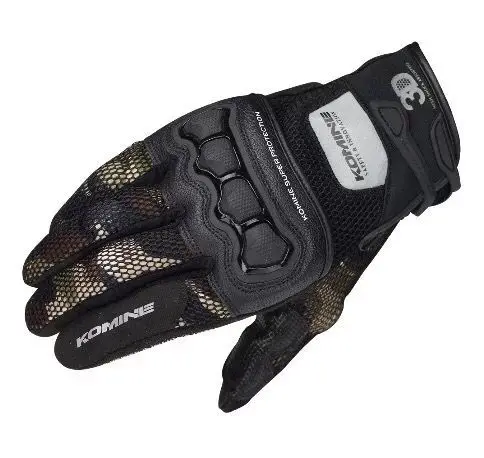 2018 камуфляжные коричневые защитные 3D сетчатые перчатки для мотоцикла езды на