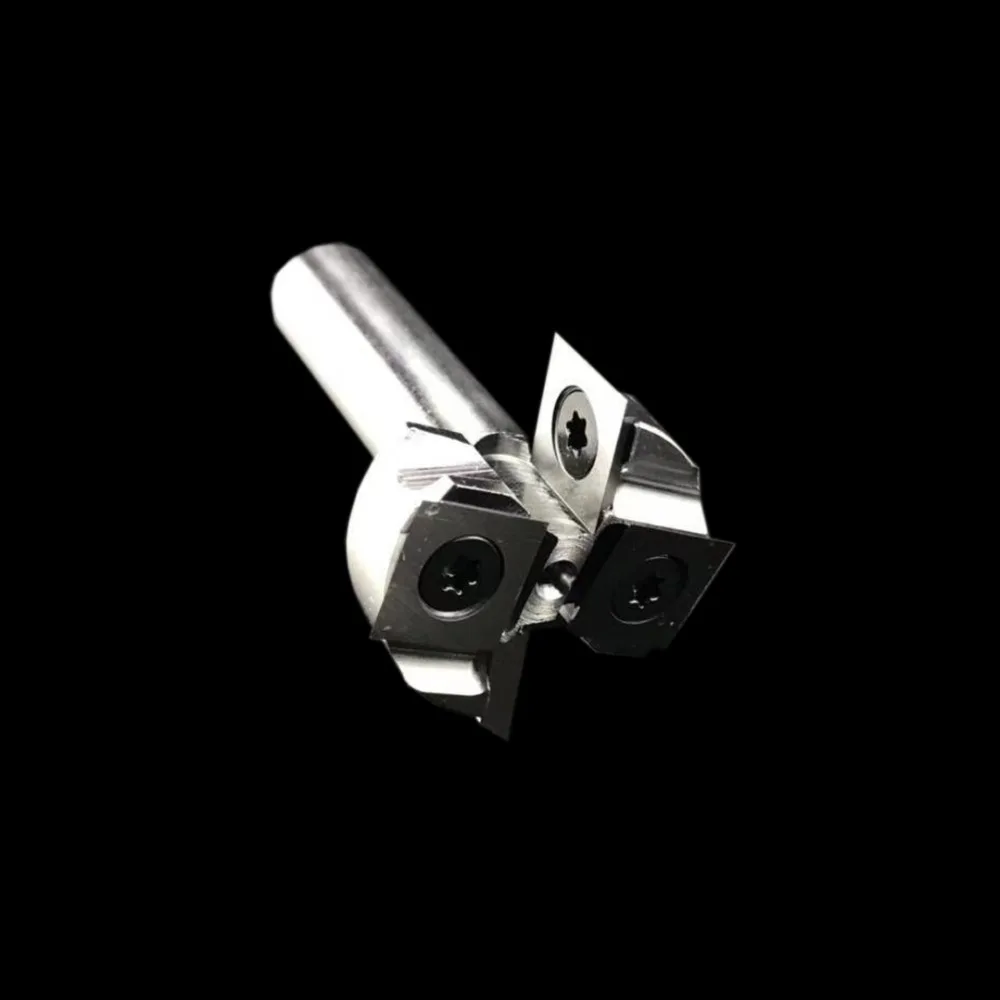 

LIVTER Insert Mini Surfacing & Rabbeting Flycutter 2+2 Flute Design 1-1/2 D x 1/2 CH x 1/2 Inch SHK Router Bit