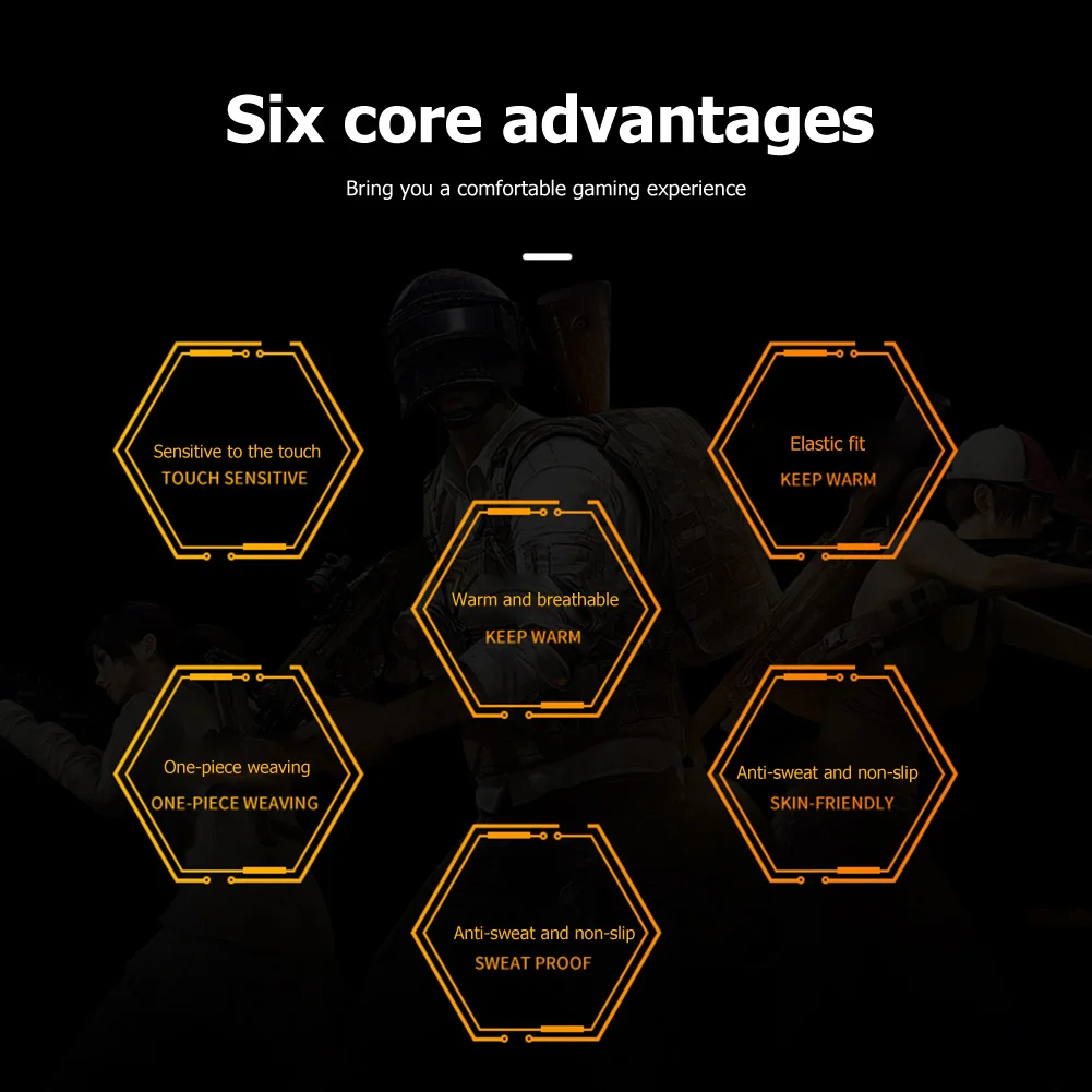 2 шт. ручной защитный чехол игровой контроллер для PUBG впитывает пот и защита от