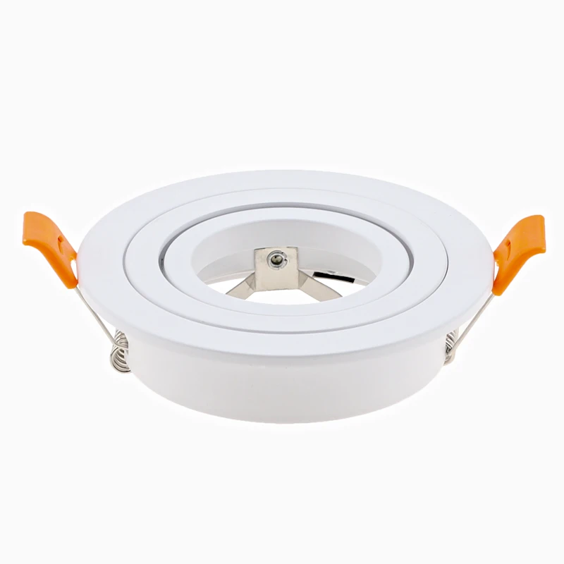 Горячая Распродажа алюминиевый черный белый серебристый GU10 MR16 Точечный