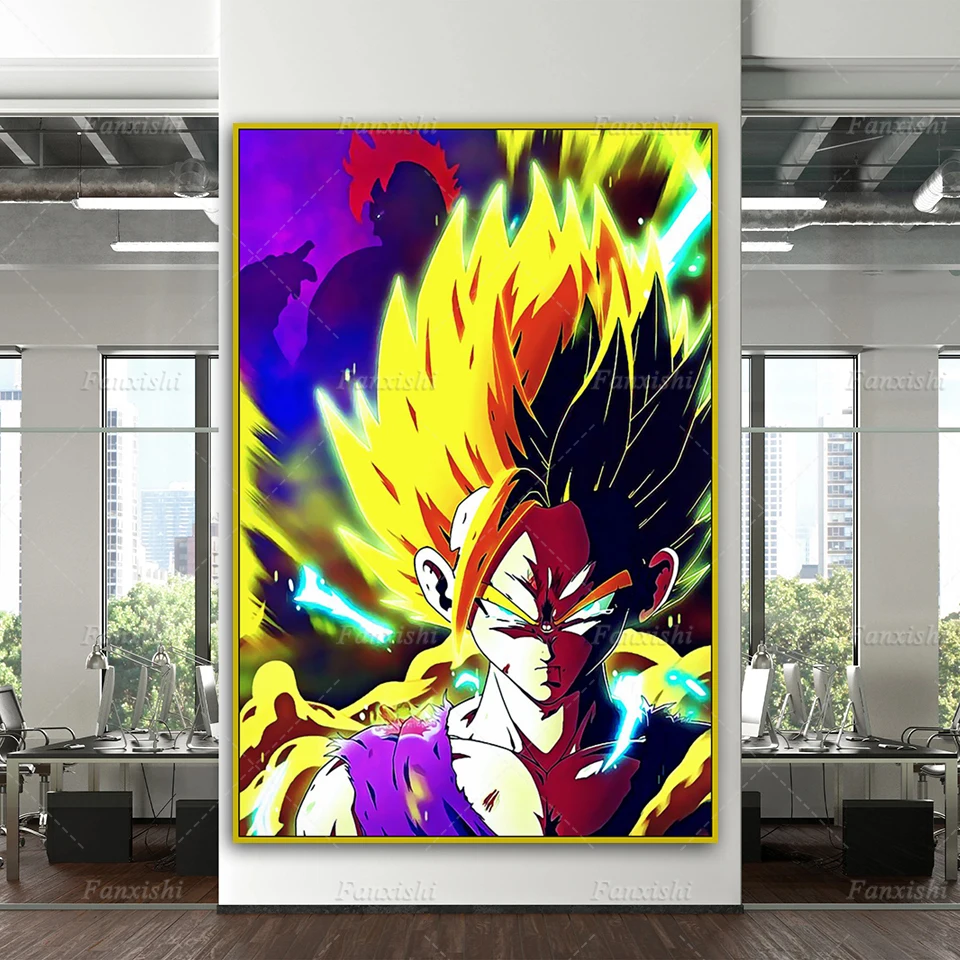 

Dragon Ball Japan Anime Goku Canvas Poster And Prints Home Bedroom Decor Pictures Modern Living Room Cuadros Wall Art Painting