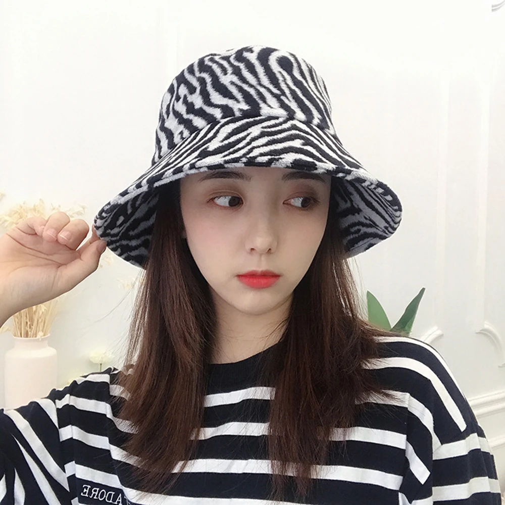 Зимняя теплая Панама пушистые плюшевые толстые шапки для рыбаков модная зимняя