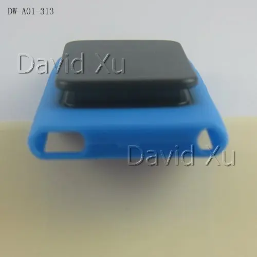 Гелевая резиновая задняя крышка из ТПУ для iPod Nano 7 чехол с жестким зажимом