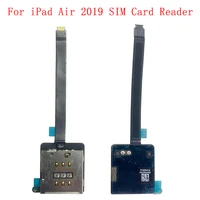 sim card reader holder pins tray slot part for ipad air 2019 air 3 sim card reader flex cable replacement parts