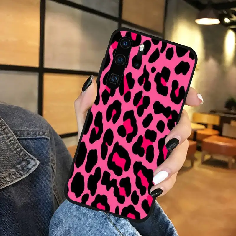 

Leopard Phone Case Funda For Huawei P9 P10 P20 P30 Lite 2016 2017 2019 plus pro P smart