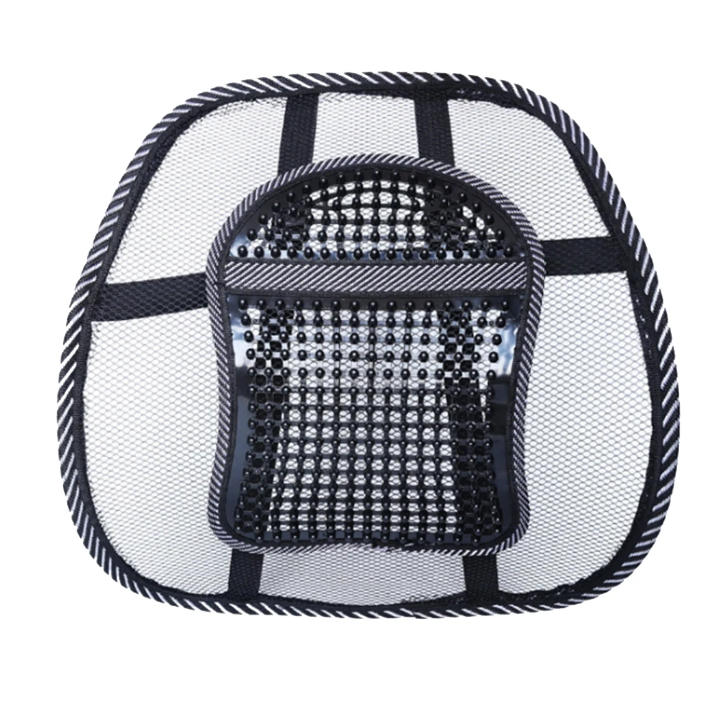 Подушка для автомобильного интерьера спины дышащая подушка массажа поясницы