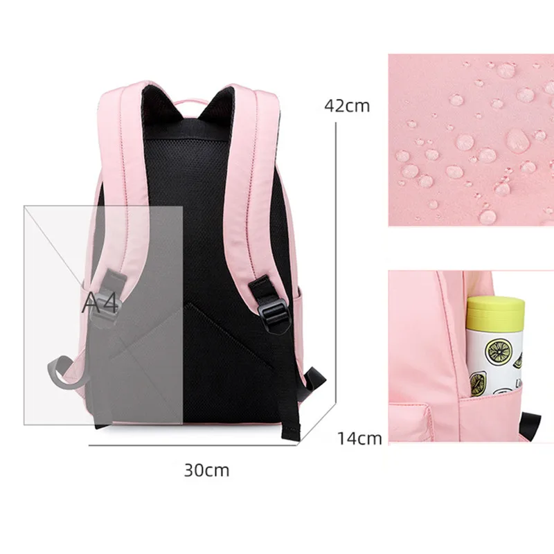 Модный повседневный школьный рюкзак для девочек высококачественный