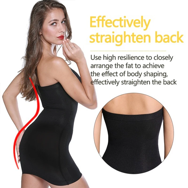 Нижнее белье для коррекции фигуры утягивающее подтяжки ягодиц корсет платье