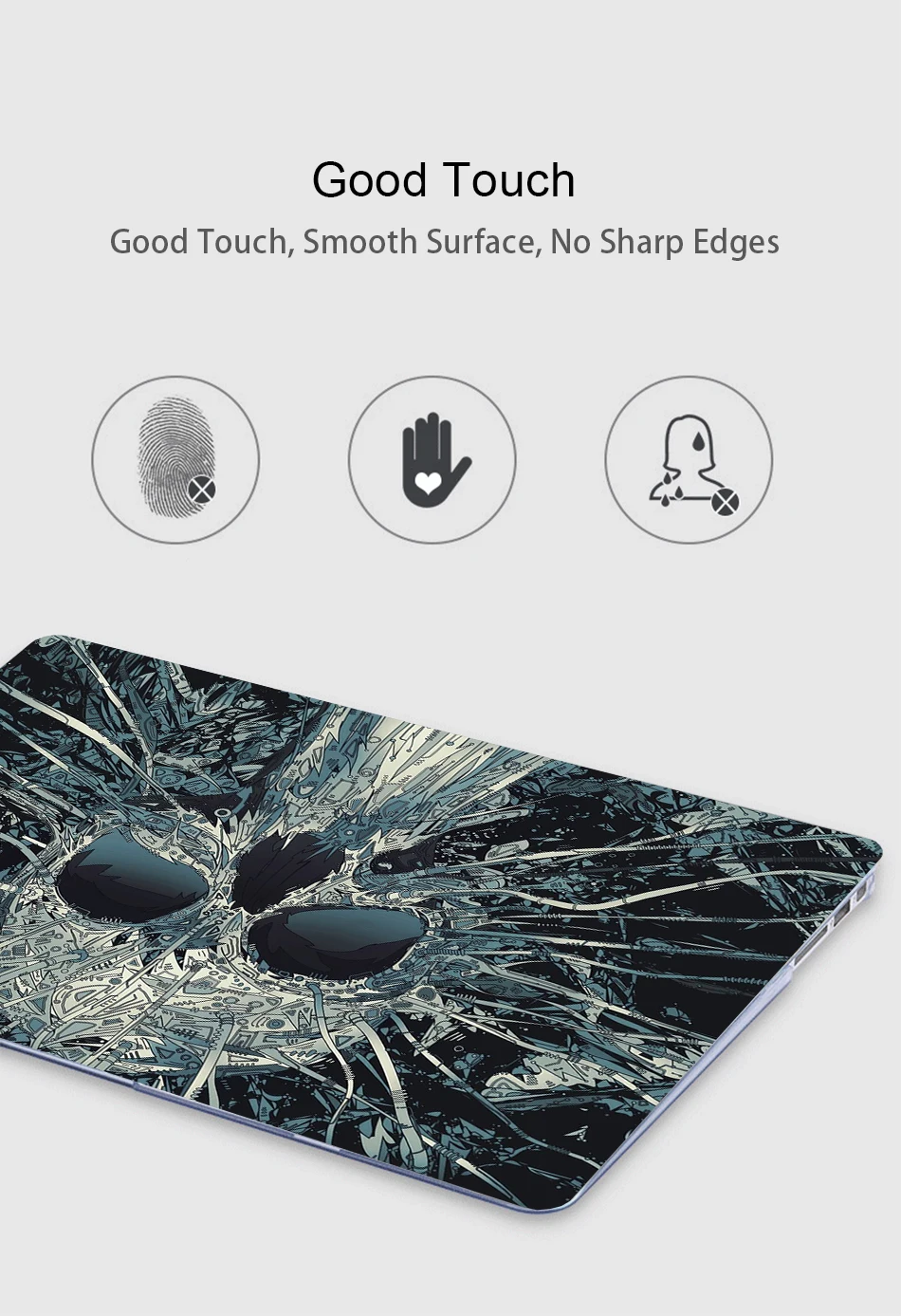 MTT чехол для Apple Macbook Pro 13 15 retina Air 11 13 дюймов Сенсорная панель Череп чехол для ноутбука mac book 12 защитный чехол