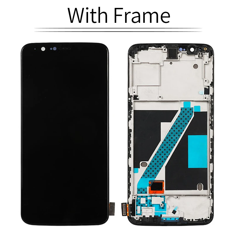 Оригинальный AMOLED дисплей 6 01 дюйма для Oneplus 5T 1 + A5010 сенсорный ЖК с рамкой сменный