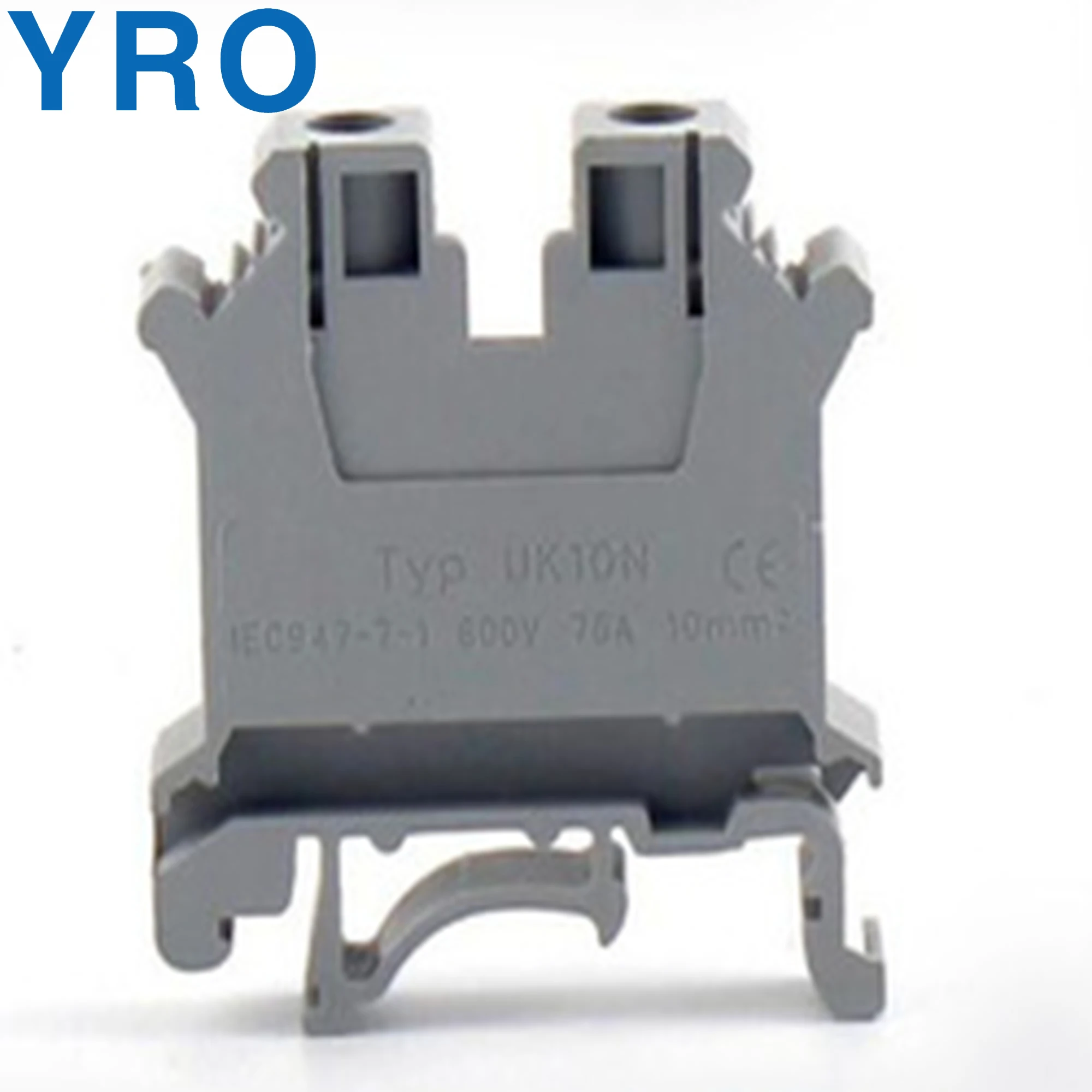 Клеммная колодка на Din рейку магнитный разъем возвратный тип пружинное