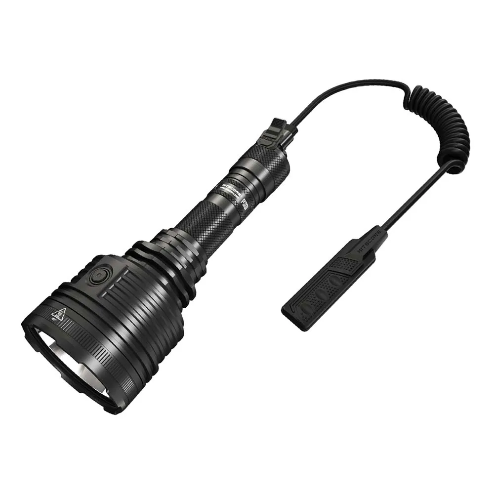Pаспродажа Тактический фонарик NITECORE P30i, внешний поисковый тактический фонарь с дальностью 1000 м, NL2150HPi, 5000 мАч, 21700, перезаряжаемый аккумулятор, дистанци...