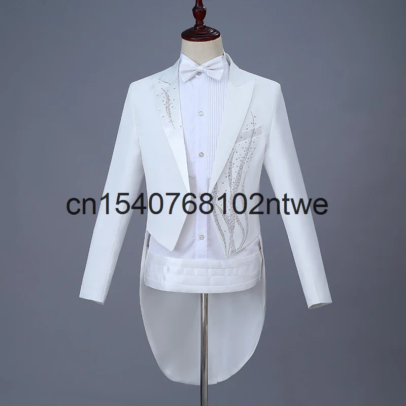 

Смокинг мужской 2021 Молодежный тонкий костюм для ведущего сцены фортепиано магический проводник платье для выступления