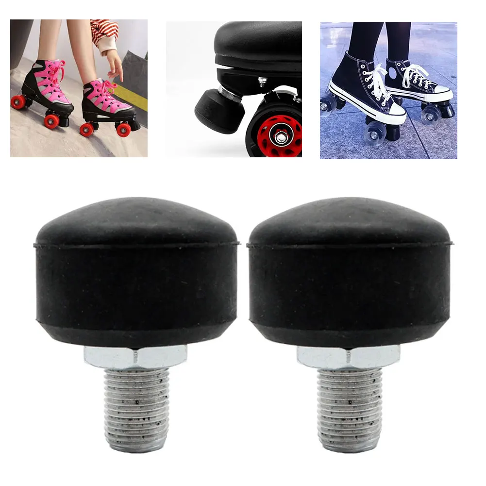 

Speed Brakes Wear-Resistant Height Adjustable Quad Stopper Double Row Roller Skates Four Wheels Roller Skates Brake Head Brake