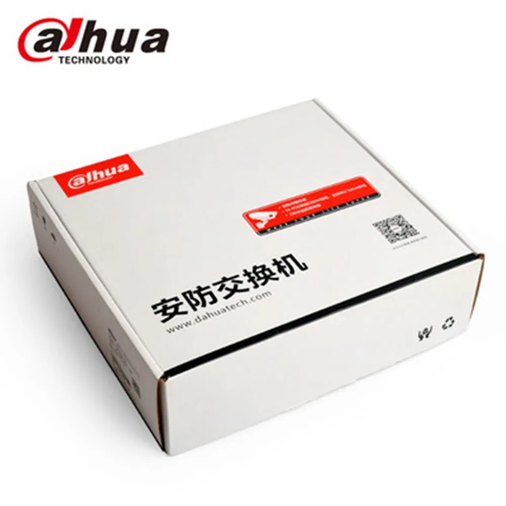 Выключатель Dahua 8PoE питание от двух портов стандарта 802.3af 802.3at POE + Hi POE|poe network switch|poe 8