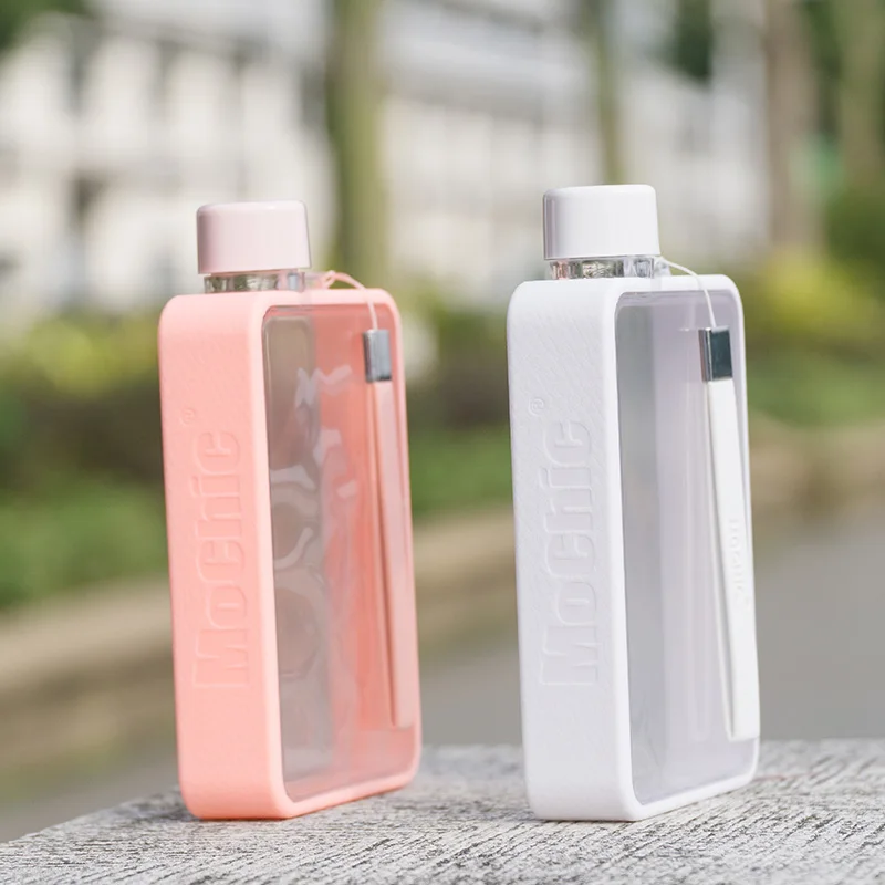 저렴한 플랫 워터 컵 Termos Plastico Personality Creative Sports Kettle Garrep Agua Vidro Simple 휴대용 병 물 체육관 FF70P 저렴한 플랫 워터 컵 Termos Plastico Personality Creative Sports Kettle Garrep Agua Vidro Simple 휴대용 병 물 체육관 FF70P