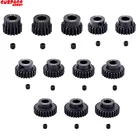 2шт M0.6 5 мм 17T 18T 19T 20T 21T 22T 23T 24T 25T 26T 27T 28T стальной металлический Шестерня двигателя для 110 Rc модели автомобиля двигателя