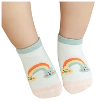 sagace cute breathable anti slip socks for toddler baby kids summer short socks for spring summer home infant baby socks 1pairs