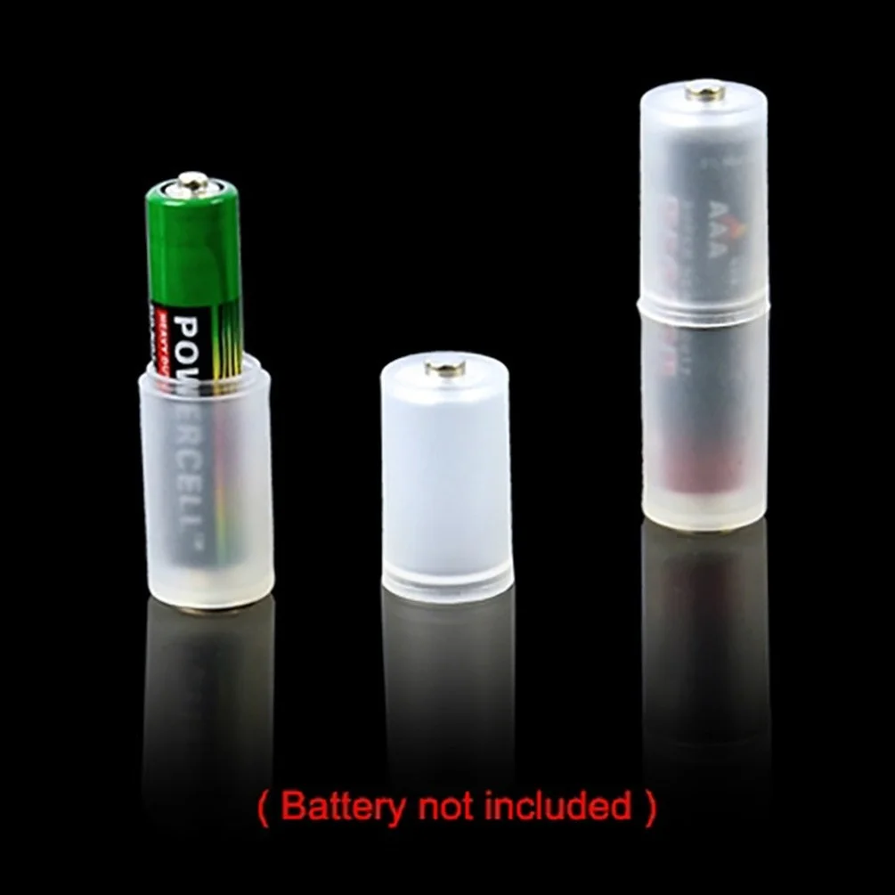 ААА до АА Размеры сотовый Батарея конвертера батареи держатель Пластик чехол