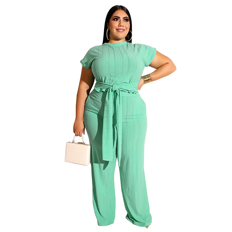 4XL 5XL плюс размер женский костюм комплект из 2 предметов сексуальные женские топы с коротким рукавом брючные костюмы повседневные Модные брюки наряды Большие размеры 3XL