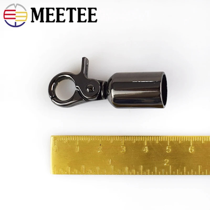 2/4 шт Meetee металлические пряжки сумка с ручкой ремень Крышка для ремня крючок