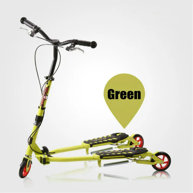 Двойная педаль самокат TC 01 уличный подарок Детский скейтборд легкий