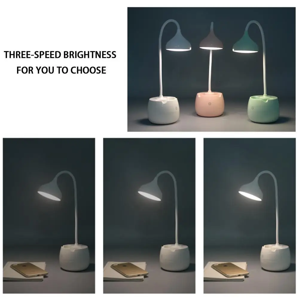 Настольная лампа для защиты глаз USB светодиодный Настольный светильник 20 с