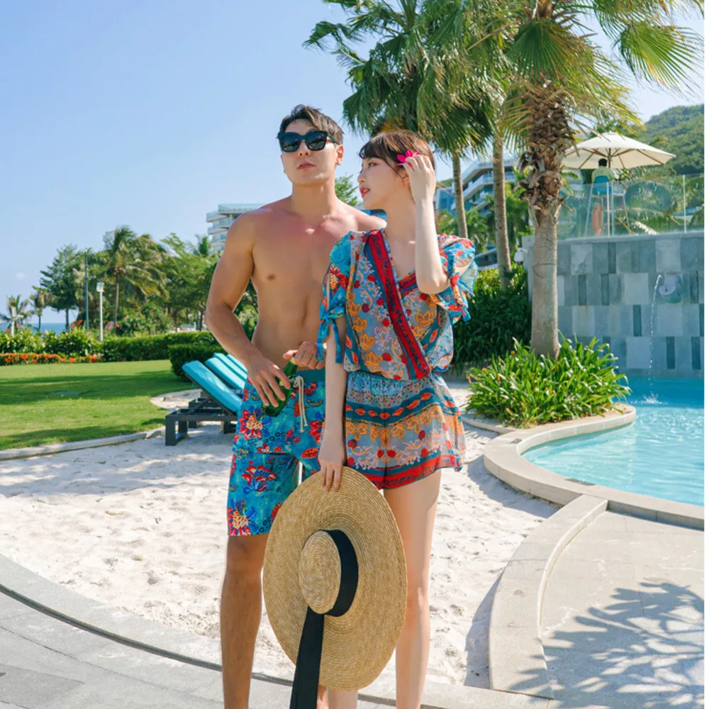 Новые парные купальники Для женщин 1 и острым носком пикантные комплект из двух