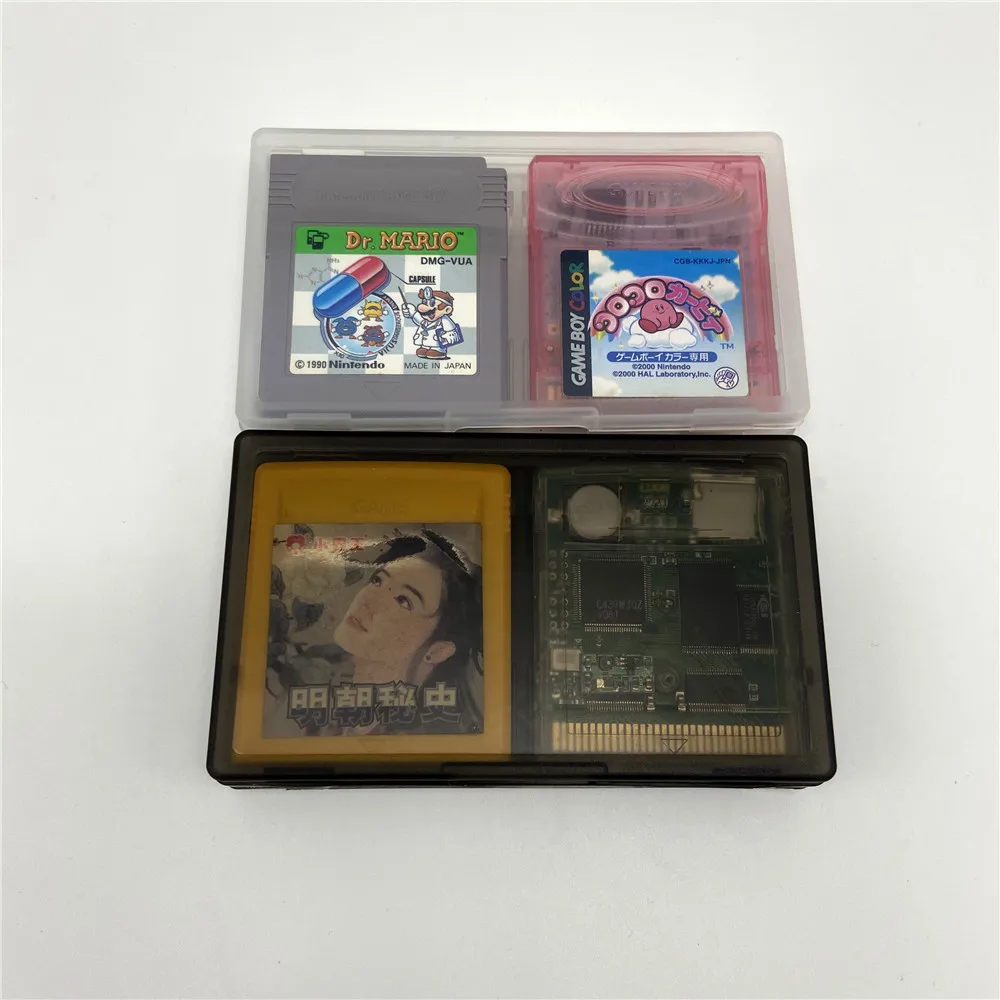 Портативная коробка для хранения игровых кассет 6 ячеек держатель карт чехол