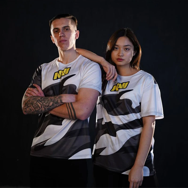 

2021 Summer New Navi T-Shirt Men Women Tees Jersey Natus Vincere Esports Team Custom T-Shirt Game CSGO Pro Player Streetwear
