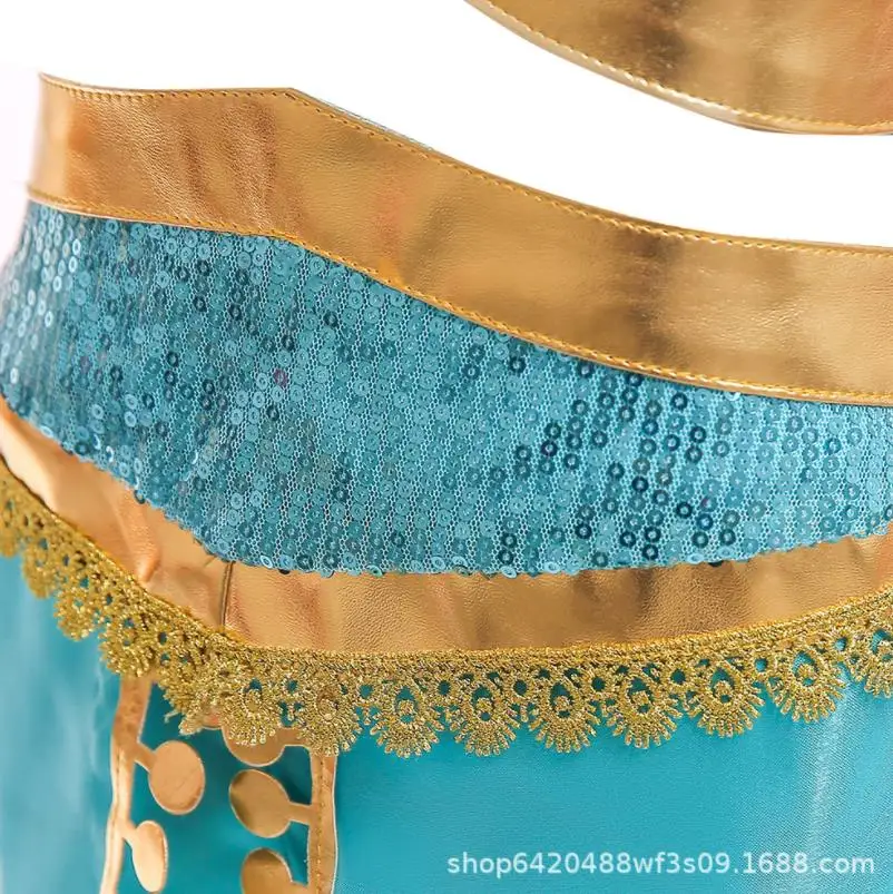 Платье Цвета жасмин для девочек 2020 комплект из 3 предметов арабский костюм