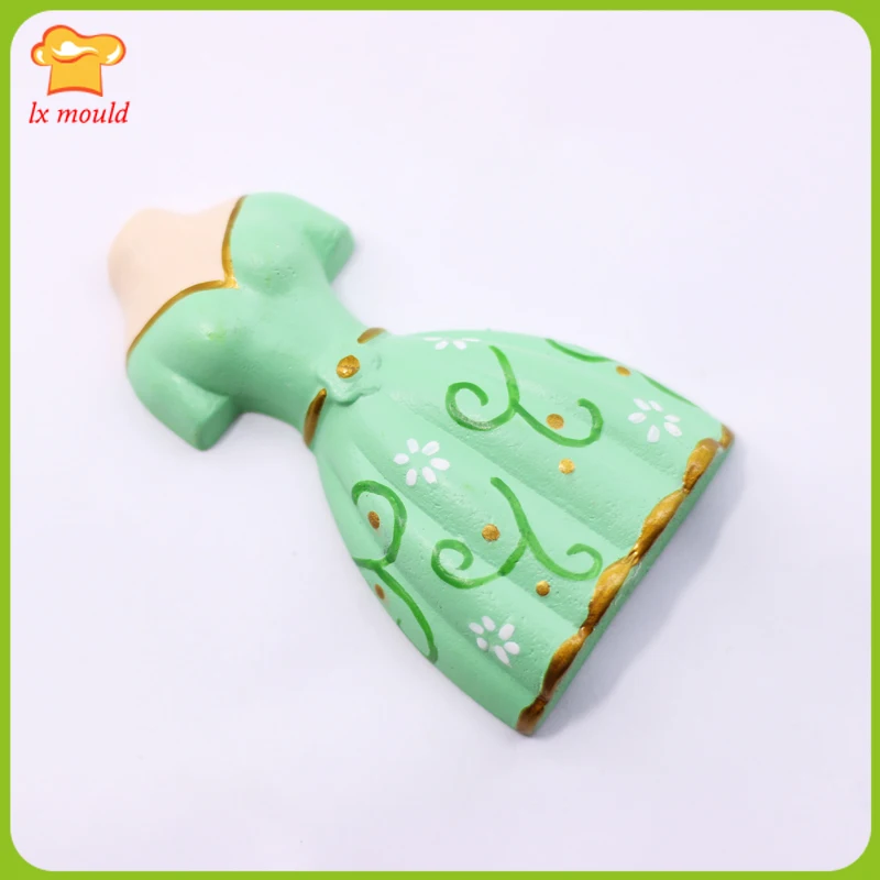 Новая силиконовая форма для юбки шоколада мыла сахара инструмент украшения