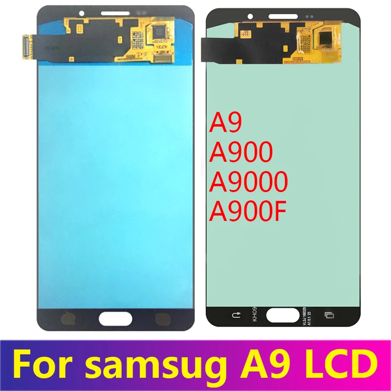 Для SAMSUNG Galaxy A9 2015 A900 A9000 LCD AMOLED дисплей экран + сенсорная панель дигитайзер сборка