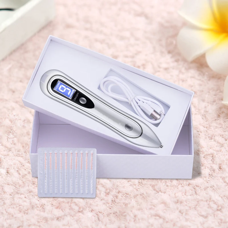 

USB LCD Mole Removal Plasma Beauty Pen Wart Remover Tool Beauty Skin Care Corn Freckle Tag Nevus Dark Age Sweep Spot Tattoo