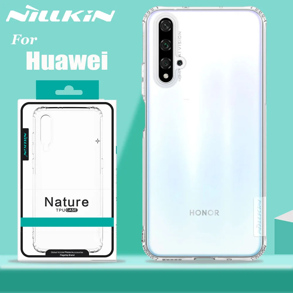 Для huawei P30 Lite mate 30 20 Pro чехол Nillkin Мягкий ТПУ силиконовый прозрачный чистый чехол для телефона для huawei Honor 20 Pro Capa